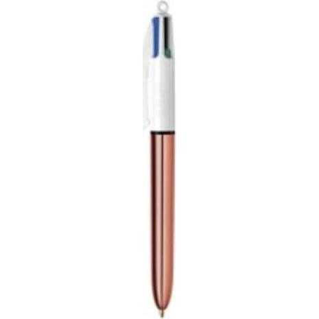 Στυλό διαρκείας BIC 4 Χρώματα Rose Gold 1,00mm (Διάφορα χρώματα)